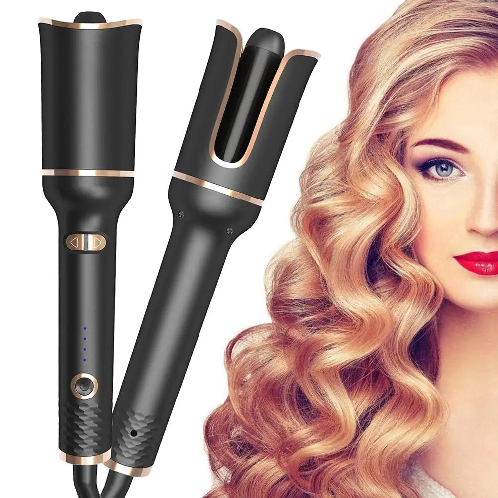 Fully Automatic Charging Smart Wireless Portable Curling Iron